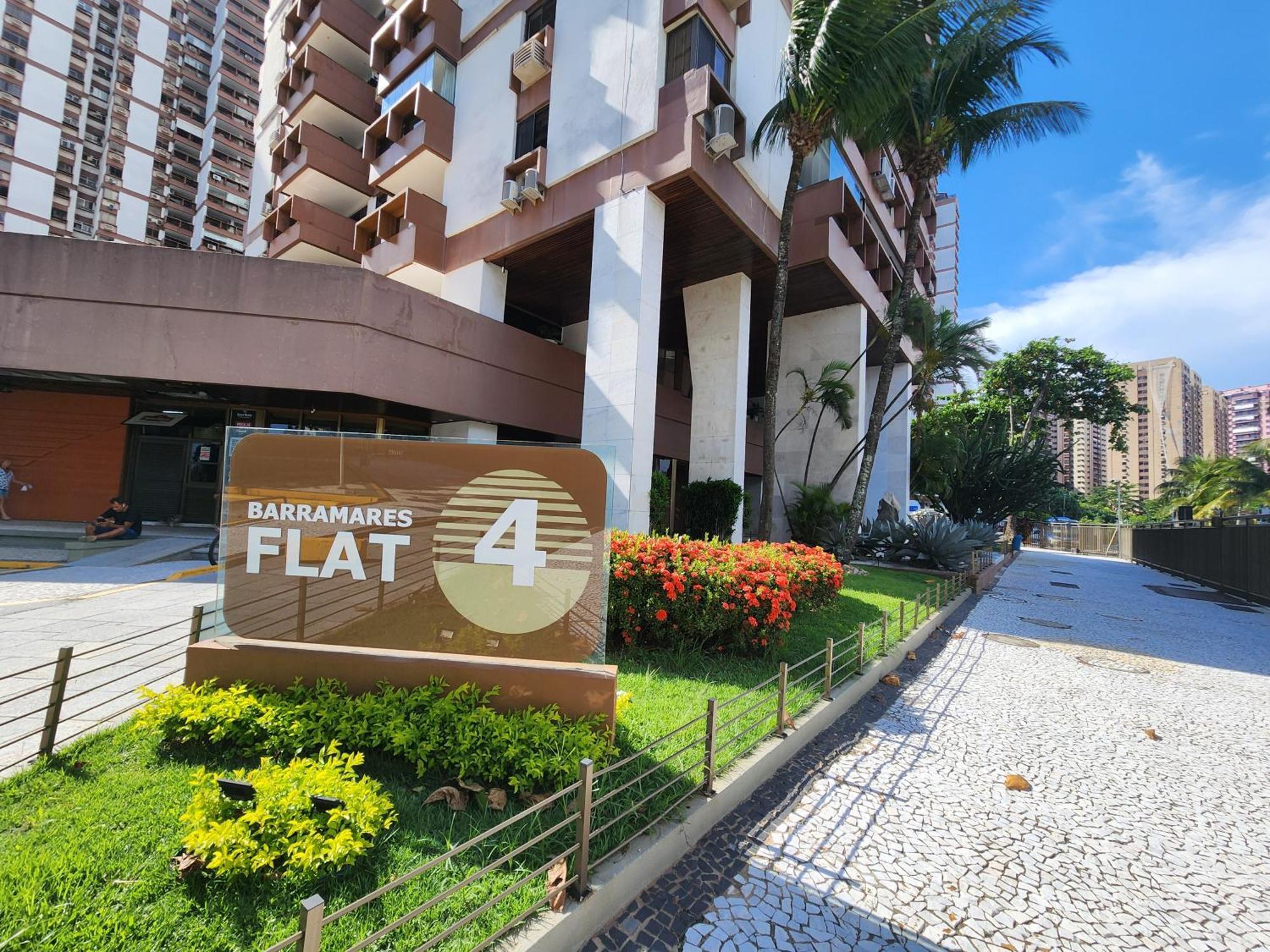 Apartamento Barramares Flat - Condominio Em Frente A Praia Da Barra Da Tijuca Rio de Janeiro Ngoại thất bức ảnh
